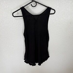 We The Free Black Tank Top